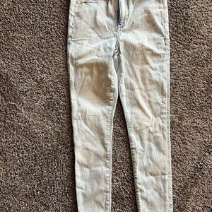 American Eagle Outfitters Light Blue Denim Shorts